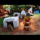 Die Fischverkäuferin in Bethlehem